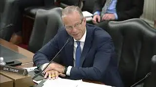 Thune Welcomes South Dakota Soybean Farmer to Testify at Senate Agriculture Committee Hearing