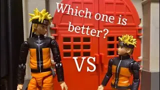 Anime Heroes Naruto Figures vs Ultimate Legends Naruto Figures