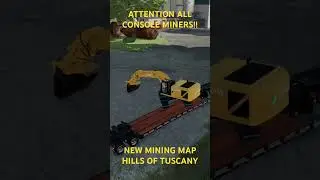 New Console MINING Map Hill&rsquo;s of Tuscany | Farming Simulator 22 #shorts #fs22 #farmingsimulator22