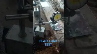 PLATE LOAD TEST #geotechnical #geotechnicalengineer #engineer #soilanalysis #soilinvestigation