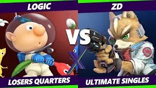 Smash Ultimate Tournament - Logic (Olimar)  Vs. ZD (Fox) - S@X 296 SSBU Losers Quarters