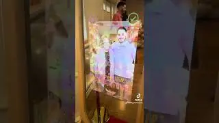 The retro mirror Photobooth event clip for TikTok