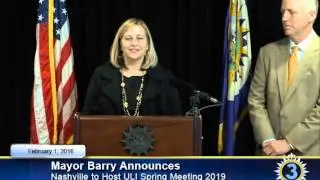 02/01/16 Mayor Barry Urban Land Institute Announcement