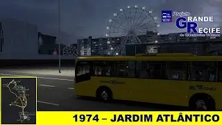 [MAPA GRANDE RECIFE] Linha 1974 - JARDIM ATL&Acirc;NTICO (Sentido Cidade) com Apache Vip 4