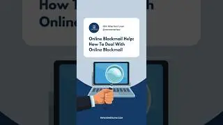 Online Blackmail Help