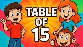 🥳🎉Easy Way to Memorize 15 Times Table in Minutes💥#shorts #shortsfeed 