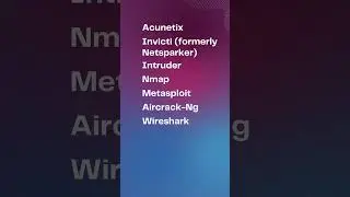 Top 10 Most Popular Ethical Hacking Tools 2023 #shorts