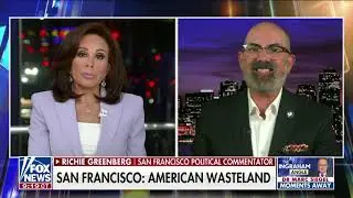 Richie Greenberg on Ingraham Angle Talking with Judge Jeanine Pirro