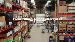 Fremstilling, test og eftersyn af wire, spilwirer og k&aelig;des&aelig;t