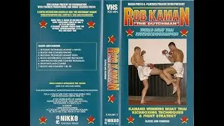 Rob Kaman Muay Thai and Dutch Kickboxing Full Tutorial