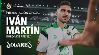 Presentación oficial de IVÁN MARTÍN | RUEDA DE PRENSA | REAL RACING CLUB