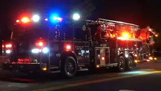 Hicksville Fire Department Ladder 931 Responding 6/16/24