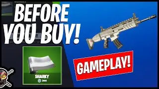 New SHARKY Wrap Gameplay! Before You Buy (Fortnite Battle Royale)