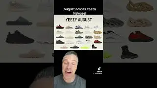 Huge August Yeezy Release