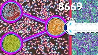 OMG 🐍 KING COLDFANG SNAKE INSTANT FINDS BIG SCORE IN SNAKR IO 🐍 BEST EPIC SNAKE IO GAMEPLAY 🐍 864