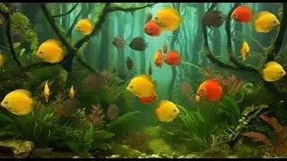 I get colorful fish, goldfish, platy fish, glass fish, best play ground, Relaxing with fish