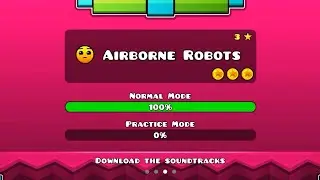 Geometry Dash Meltdown - Airborne Robots Gameplay
