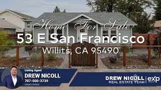 Home For Sale: 53 E San Francisco Ave, Willits, CA 95490