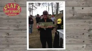 Clay's Bait & Tackle March 1st Tournament Results