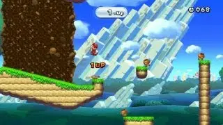 New Super Mario Bros. U - Challenges: Graceful Glide (Wii U)