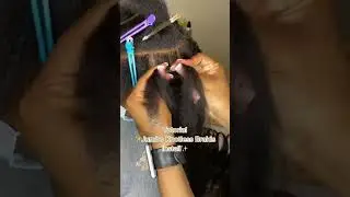 how to make the jumbo knotless braids ?#calgary #foryou #braids #abonnetoi #coiffure #knotlessbraids