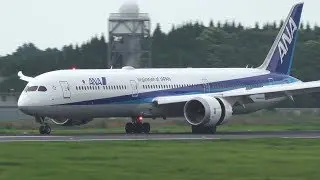 ANA Boeing 787-10 JA901A Landing at NRT 34R