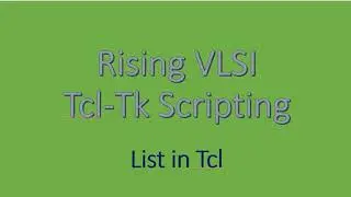List in Tcl