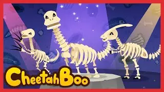 [🎉NEW] We’re the Fossil Trio! 🦕🦴  | Dinosaurs fossil | Nursery rhymes & Kids Song | #Cheetahboo