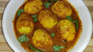 Shahi Egg Curry Recipe | Creamy Royal Anda Curry at home #eggrecipe #food #eggcurry 