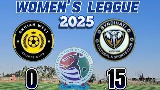 DKHIAH WEST SC  0 VS 15 BYNDIHATI SC |HIGHLIGHTS| WL-2025 #footballmatch  #jaintiahills #meghalaya 