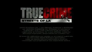 TRUE CRIME: Streets of LA. PS2 Intro + Gameplay