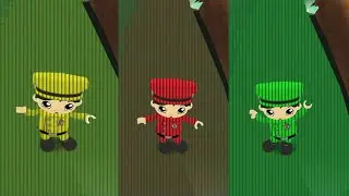 TAG WITH RYAN GLITCH ALL WOOD CHARACTERS POLICE RYAN WATER DOWN FUNNY FALLS