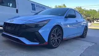 HYUNDAI ELANTRA N PERFORMANCE BLUE