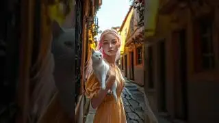 My new video part 1. City Grado, Italy #ai #camper #travel #vlog #avatar #Italy #cat #reels