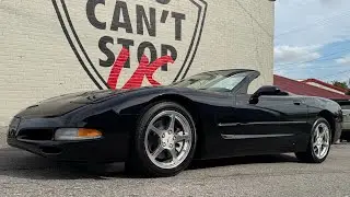 Test Drive 2001 Chevrolet Corvette Convertible 107k SOLD $14,900 Maple Motors #3258