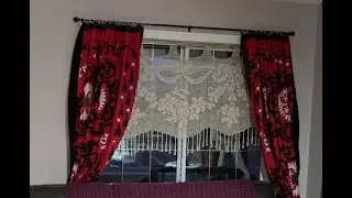 How to Crochet Filet Rustic Flowers Roses Curtain 🌺💐Part 1