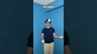 Juggling tricks in the light vs