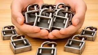 A brilliant invention: the keyless lock! A simple invention that has changed everything.