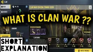 CLAN WAR EXPLAINED TAMIL | HOW TO GET FREE RONIN | COD TAMIL
