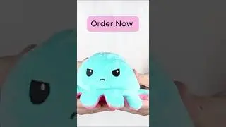 Reversible Flip Octopus Plush Stuffed Toy #toys #toysforkids #trending #trendingshorts #viralvideo