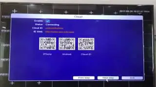 Setting IP NVR SPC