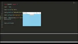 Button widget // adding buttons in main window // tkinter tutorial in hindi //Dynamic coding