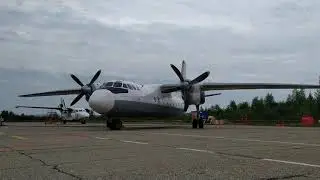 Antonov An-24 start-up/An24/Запуск Ан-24.