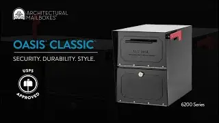6200 Oasis&reg; Classic Locking Post Mount Mailbox - Features and Benefits