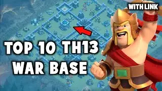 Top 10 Th13 War Base with Link | X6tence vs Penta Bases & Tribe Gaming vs Darkest MuZhan Bases