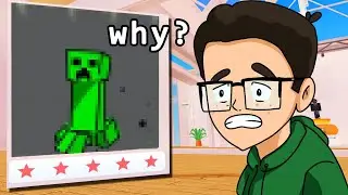 Artist vs Roblox Speed Draw | Minecraft Challenge