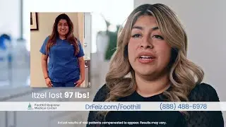 Latina Woman Loses 97 Pounds with Dr. Feiz 😱 Life-Saving Surgery! #weightloss #marketingagency