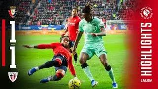HIGHLIGHTS | CA Osasuna 1-1 Athletic Club | LaLiga EA Sports 2025/26 MD18