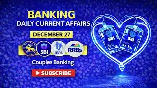 December-27 daily ca tamil || Banking Daily current affairs tamil || couples banking