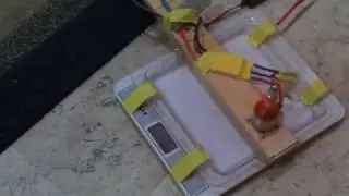 Turnigy D2836/9 950kv Thrust test 12 inch prop